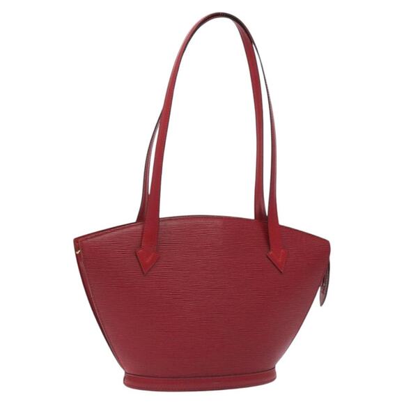 LOUIS VUITTON Epi Saint Jacques Poignees Long Hand Bag Red M52337 - Picture 1 of 16